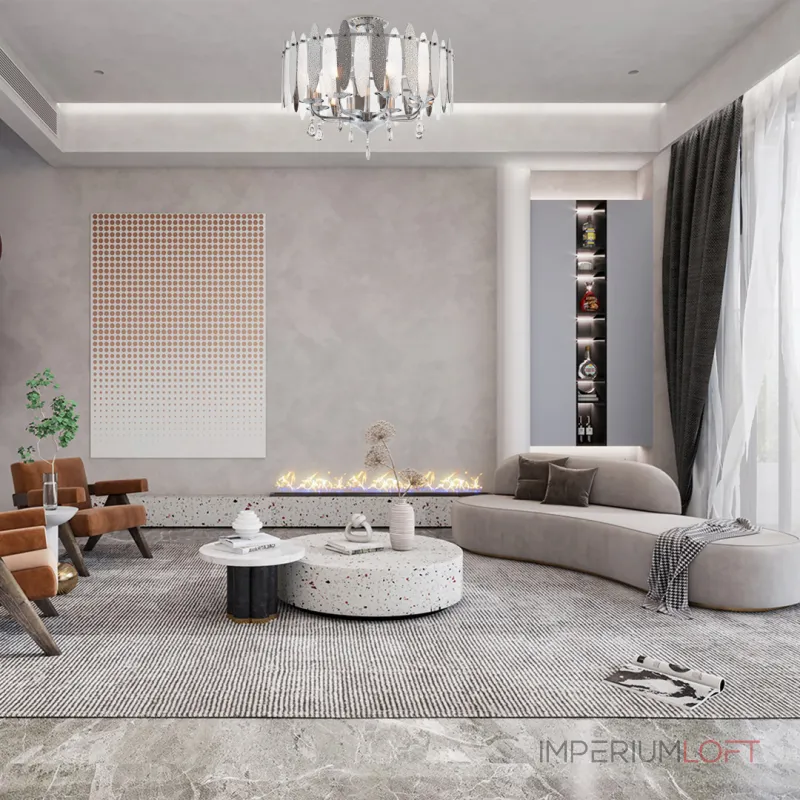 Потолочная люстра Arte Milano Sorrento-4309 374309/8/80/570 CR Потолочная люстра Arte Milano Sorrento-4309 374309/8/80/570 CR