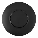 Выключатель круглый одноклавишный с рамкой Arte Milano SET08-1-30-1 black от ImperiumLoft