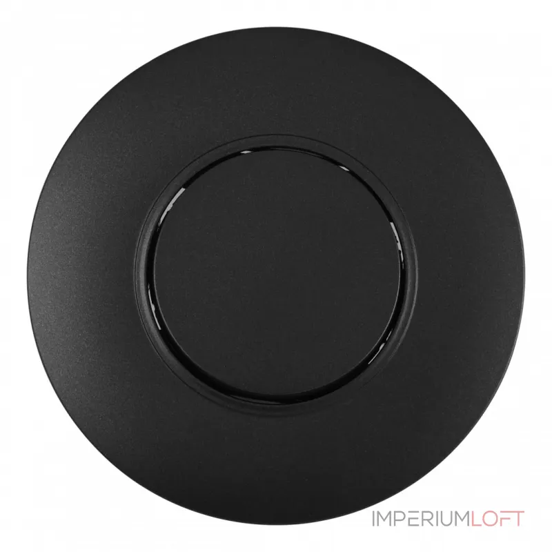 Выключатель круглый одноклавишный с рамкой Arte Milano SET08-1-30-1 black от ImperiumLoft Выключатель круглый одноклавишный с рамкой Arte Milano SET08-1-30-1 black от ImperiumLoft