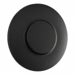 Выключатель круглый одноклавишный с рамкой Arte Milano SET08-1-30-1 black от ImperiumLoft