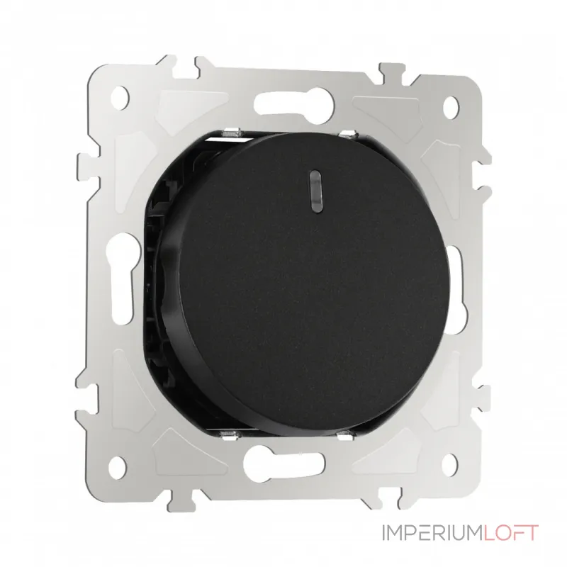 Выключатель одноклавишный с подсветкой, 10AX 250V 202.31-1.black от ImperiumLoft Выключатель одноклавишный с подсветкой, 10AX 250V 202.31-1.black от ImperiumLoft