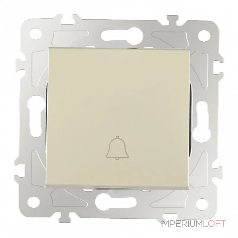 Кнопка дверного звонка, 10A 250V 203.36-1.shampan от ImperiumLoft