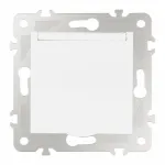 Розетка с заземлением, шторками и защитной крышкой, 16A 250V 203.41-1.white от ImperiumLoft