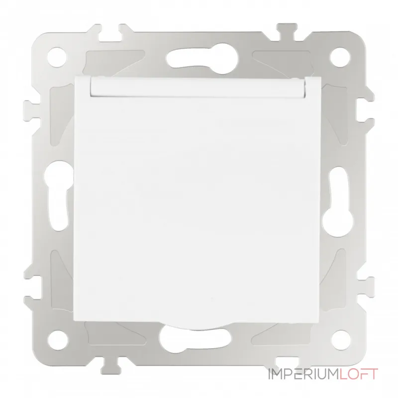 Розетка с заземлением, шторками и защитной крышкой, 16A 250V 203.41-1.white от ImperiumLoft Розетка с заземлением, шторками и защитной крышкой, 16A 250V 203.41-1.white от ImperiumLoft