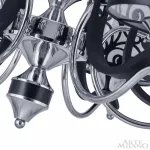 Подвесная люстра Arte Milano Florentia-4957 304957/6 Bk/Ni