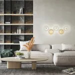 Настенный светильник светодиодный Arte Milano AM-1252B 5.1252B.D250.H600.LED Ni от ImperiumLoft