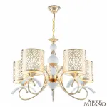 Подвесная люстра Arte Milano Florentia-9787 309787/5 Wh/Gd