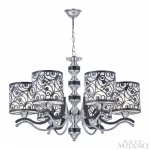 Подвесная люстра Arte Milano Florentia-4957 304957/6 Bk/Ni
