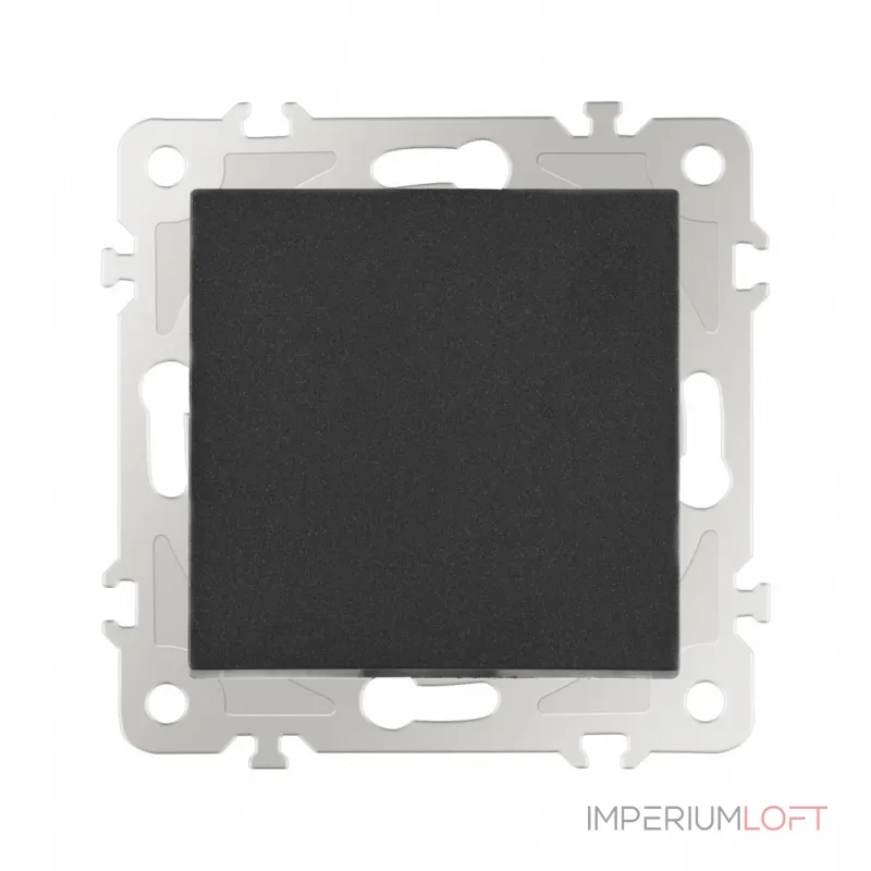 Переключатель одноклавишный перекрёстный, 10AX 250V 206.34-1.black от ImperiumLoft Переключатель одноклавишный перекрёстный, 10AX 250V 206.34-1.black от ImperiumLoft