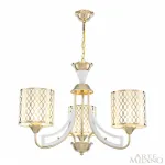 Подвесная люстра Arte Milano Florentia-3387 303387/3 Wh/Gd