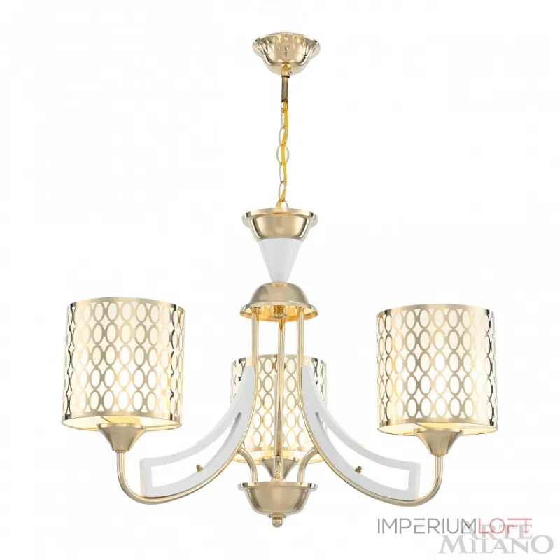 Подвесная люстра Arte Milano Florentia-3387 303387/3 Wh/Gd