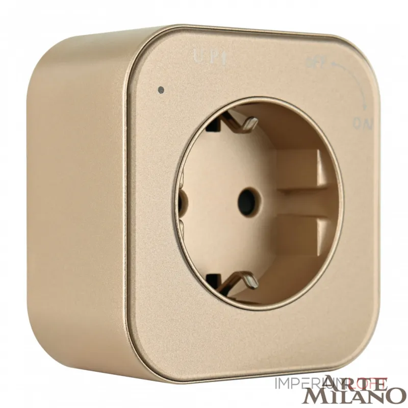 Трековая розетка, 16A 250V 380022TS/ES Gold от ImperiumLoft Трековая розетка, 16A 250V 380022TS/ES Gold от ImperiumLoft
