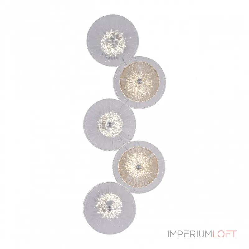 Настенный светильник светодиодный Arte Milano AM-1252B 5.1252B.D250.H600.LED Ni от ImperiumLoft