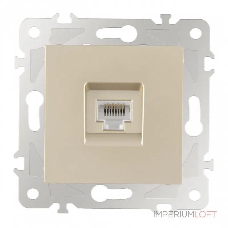 Розетка интернет RJ45 203.45-1.shampan от ImperiumLoft Розетка интернет RJ45 203.45-1.shampan от ImperiumLoft