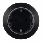 Трековая розетка, 16A 250V 397952TS/ES Black от ImperiumLoft