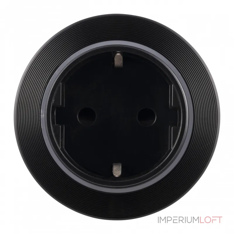 Трековая розетка, 16A 250V 397952TS/ES Black от ImperiumLoft