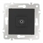 Розетка TV 203.43-1.black от ImperiumLoft