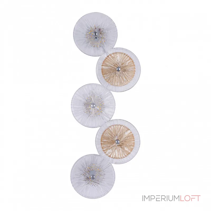 Настенный светильник светодиодный Arte Milano AM-1252B 5.1252B.D250.H600.LED Ni от ImperiumLoft