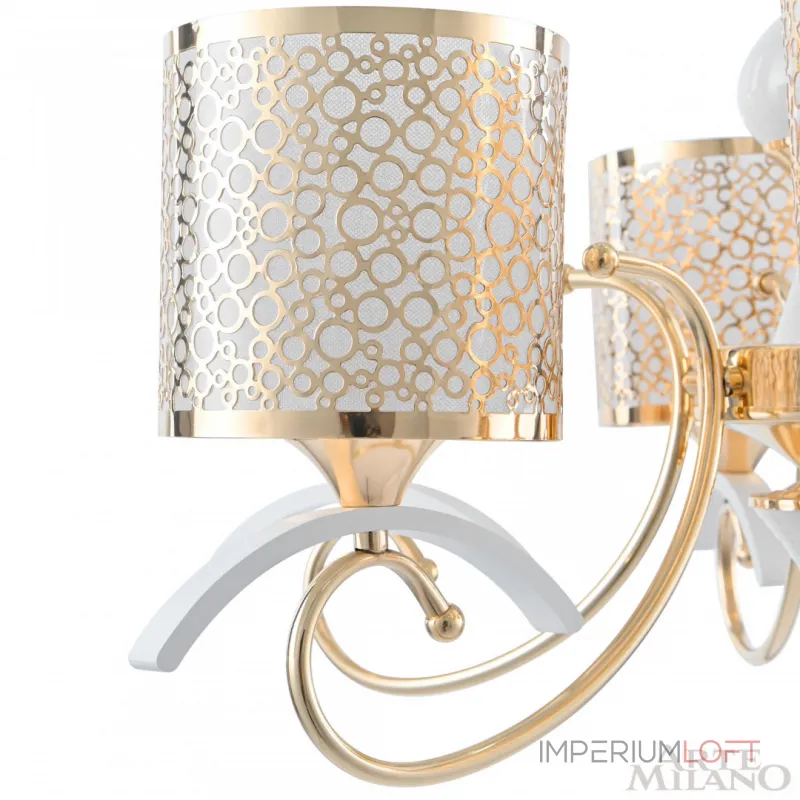 Подвесная люстра Arte Milano Florentia-9787 309787/5 Wh/Gd