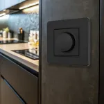 Комплект - диммер 500W с рамкой однопостовой Arte Milano SET16-1-48-1 black от ImperiumLoft