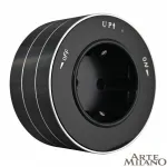 Трековая розетка, 16A 250V 380011TS/ES Black от ImperiumLoft