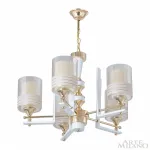 Подвесная люстра Arte Milano Florentia-6087 306087/5 Wh/Gd
