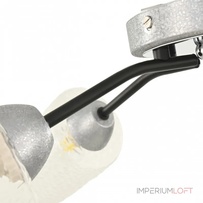 Потолочная люстра Arte Milano Napoli-326207 326207/5 CR.BK Потолочная люстра Arte Milano Napoli-326207 326207/5 CR.BK