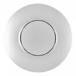 Выключатель круглый одноклавишный с рамкой Arte Milano SET08-1-30-1 silver от ImperiumLoft