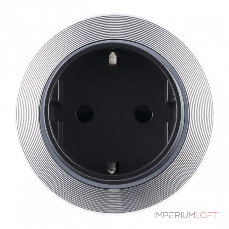 Трековая розетка, 16A 250V 397952TS/ES Silver от ImperiumLoft Трековая розетка, 16A 250V 397952TS/ES Silver от ImperiumLoft