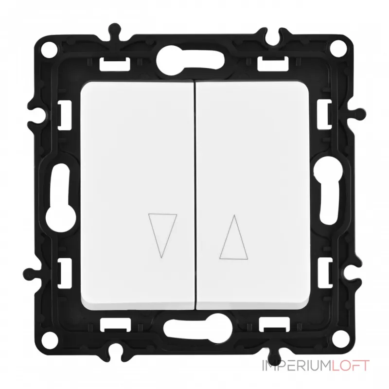Выключатель жалюзи, 10A 250V 217.38-2.white от ImperiumLoft Выключатель жалюзи, 10A 250V 217.38-2.white от ImperiumLoft