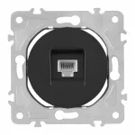 Розетка интернет, RJ45 202.45-1.black от ImperiumLoft