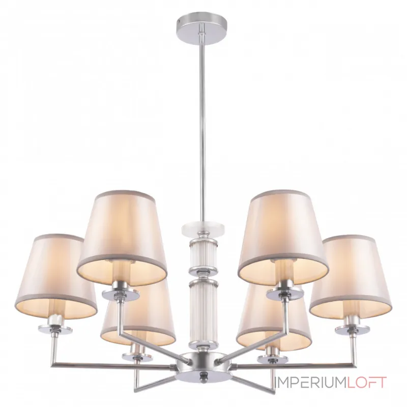 Люстра на штанге Arte Milano AM344401 344401/6 CR Люстра на штанге Arte Milano AM344401 344401/6 CR