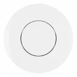 Выключатель круглый одноклавишный с рамкой Arte Milano SET08-1-30-1 white от ImperiumLoft
