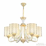 Подвесная люстра Arte Milano Florentia-3387 303387/6 Wh/Gd