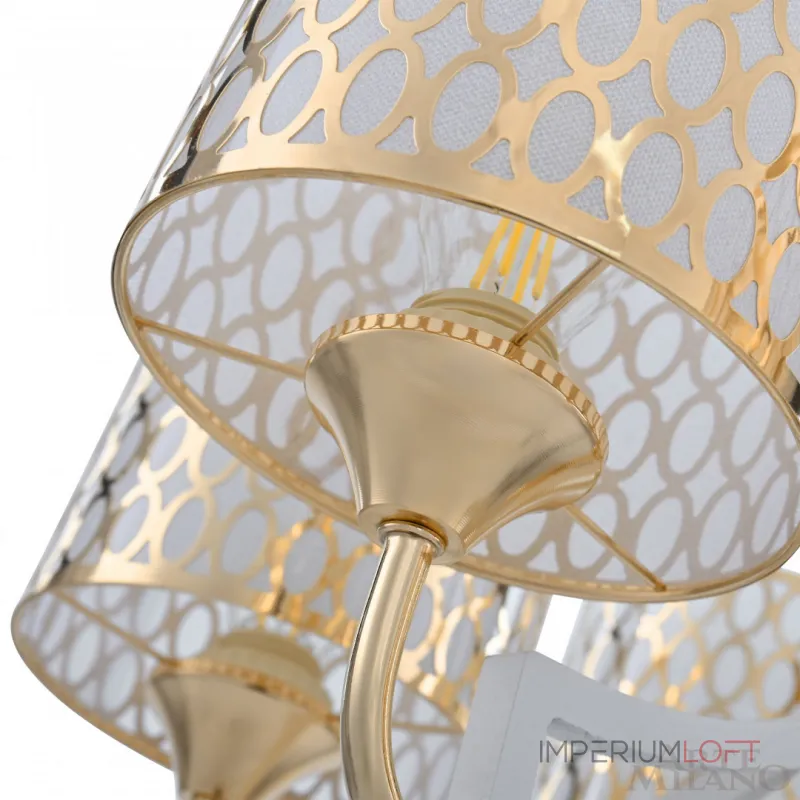 Подвесная люстра Arte Milano Florentia-3387 303387/6 Wh/Gd