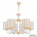 Подвесная люстра Arte Milano Florentia-3387 303387/6 Wh/Gd
