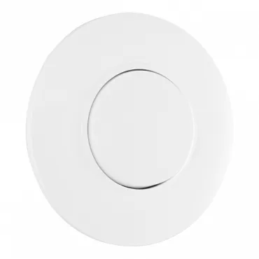 Выключатель круглый одноклавишный с рамкой Arte Milano SET08-1-30-1 white