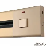 Накладной шинопровод с выключателем, 25A 250V 385205TOB/50 Gold от ImperiumLoft