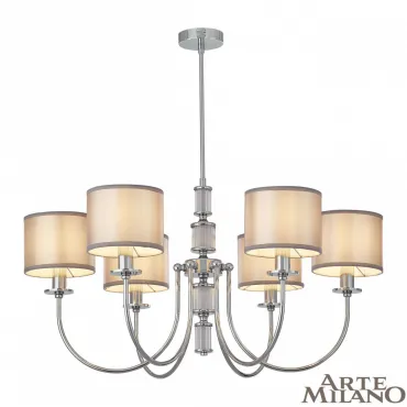 Люстра на штанге Arte Milano AM348401 348401/6 CR