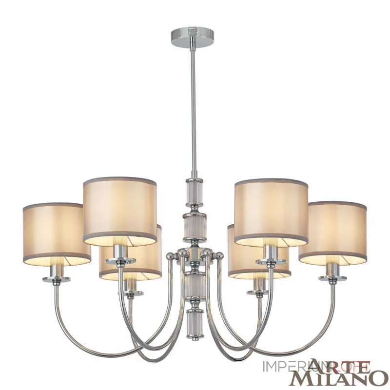 Люстра на штанге Arte Milano AM348401 348401/6 CR