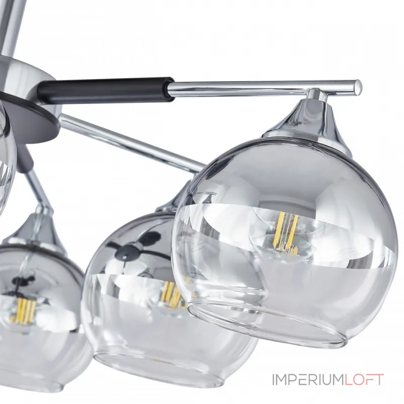 Потолочная люстра Arte Milano Napoli-9354 339354/6 CR+BK