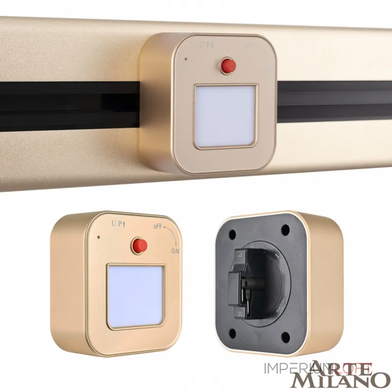 Трековый светильник Arte Milano Am-track-sockets 380022TL/Light Gold от ImperiumLoft