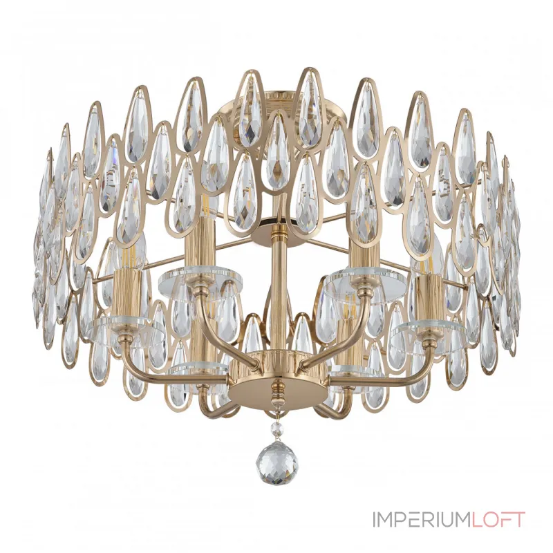 Потолочная люстра Arte Milano Sorrento-2009 372009/6/80/490 GD Потолочная люстра Arte Milano Sorrento-2009 372009/6/80/490 GD