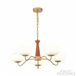 Подвесная люстра Arte Milano AM-Napoli 310166/D680/5 BS/WD