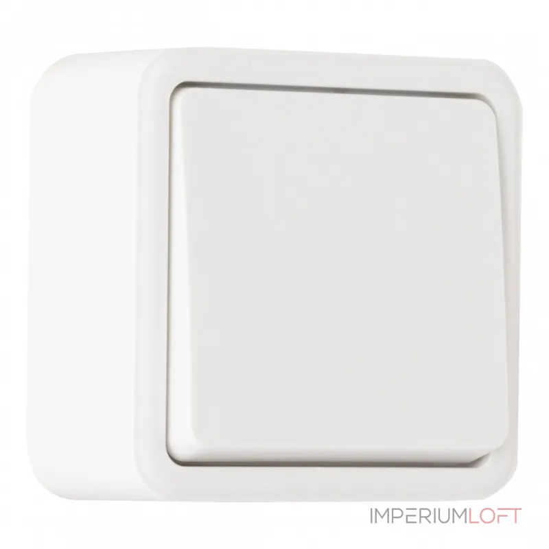 Выключатель одноклавишный проходной (на 2 направления), 10AX 250V 310.32-1.white от ImperiumLoft Выключатель одноклавишный проходной (на 2 направления), 10AX 250V 310.32-1.white от ImperiumLoft