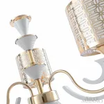 Подвесная люстра Arte Milano Florentia-8857 308857/5 Wh/Gd