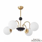 Люстра на штанге Arte Milano AM-Napoli 312066/D700/4 BS/BK