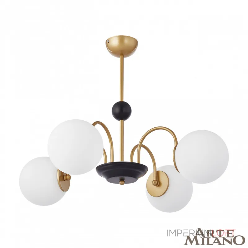 Люстра на штанге Arte Milano AM-Napoli 312066/D700/4 BS/BK Люстра на штанге Arte Milano AM-Napoli 312066/D700/4 BS/BK