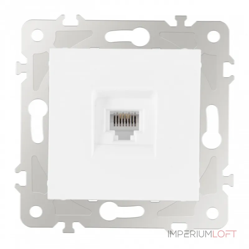 Розетка телефонная RJ11 203.51-1.white от ImperiumLoft Розетка телефонная RJ11 203.51-1.white от ImperiumLoft