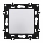 Переключатель одноклавишный перекрёстный, 10AX 250V 217.34-1.silver от ImperiumLoft